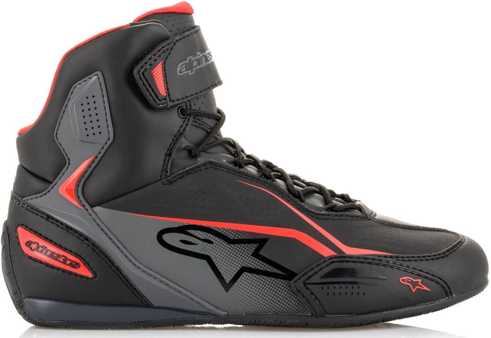 Alpinestars Faster -3 Black/Grey/Red Shoes  : Delivery in 10 Days
